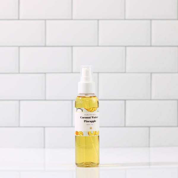 Coconut Water + Pineapple Body Oil